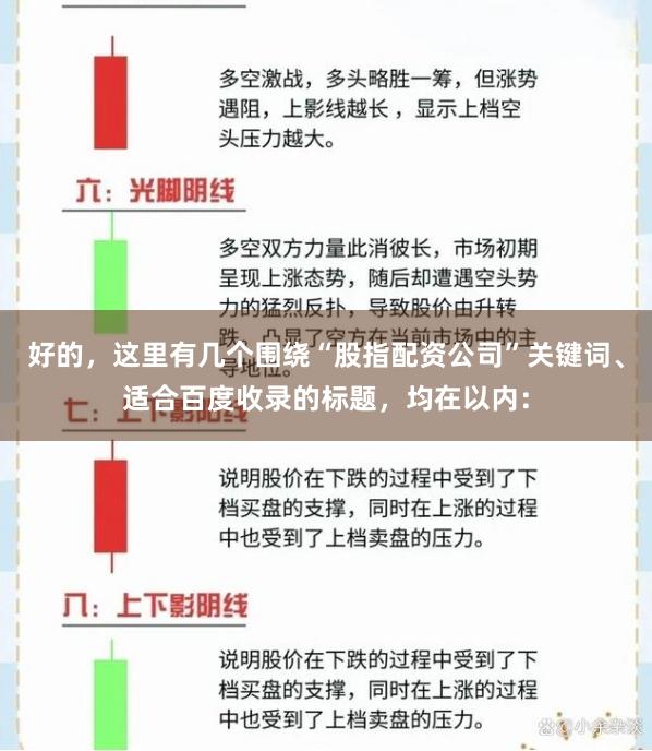 好的，这里有几个围绕“股指配资公司”关键词、适合百度收录的标题，均在以内：